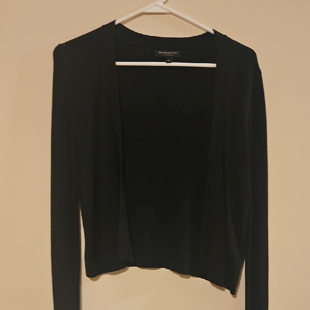 Banana Republic Black Cardigan